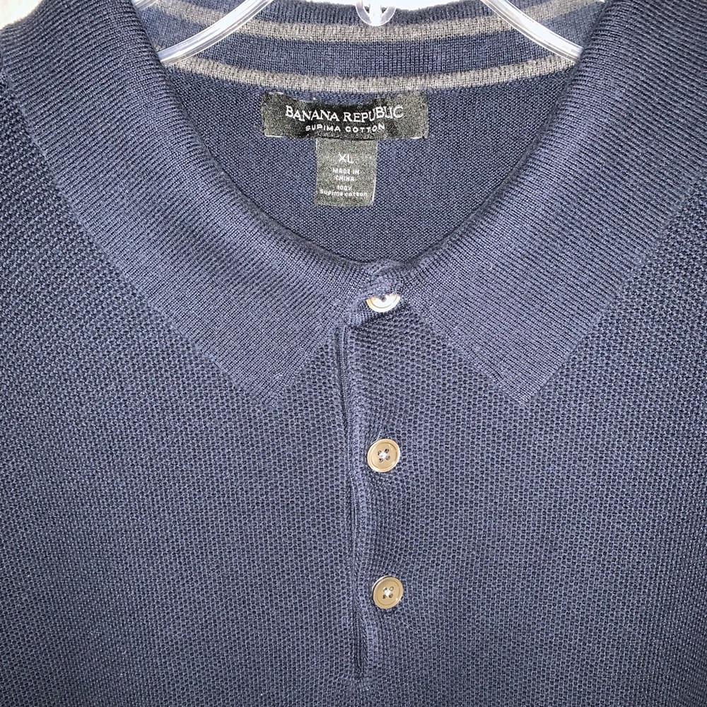 Banana republic men’s sweater polo